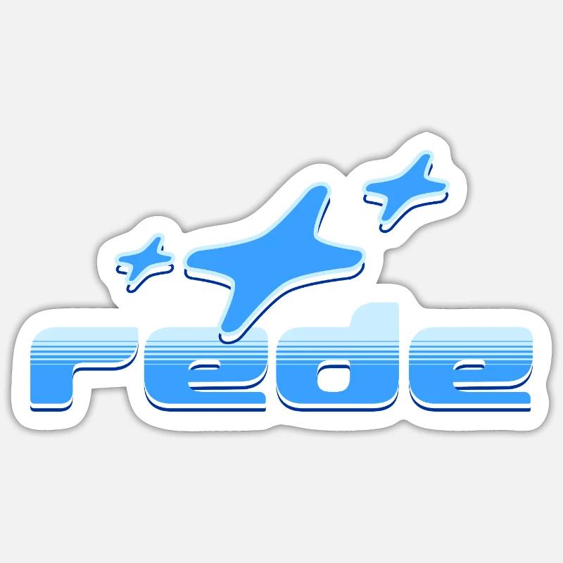 La paix dans le ciel : conception d’avions Sticker taille S (10 x 10 cm)