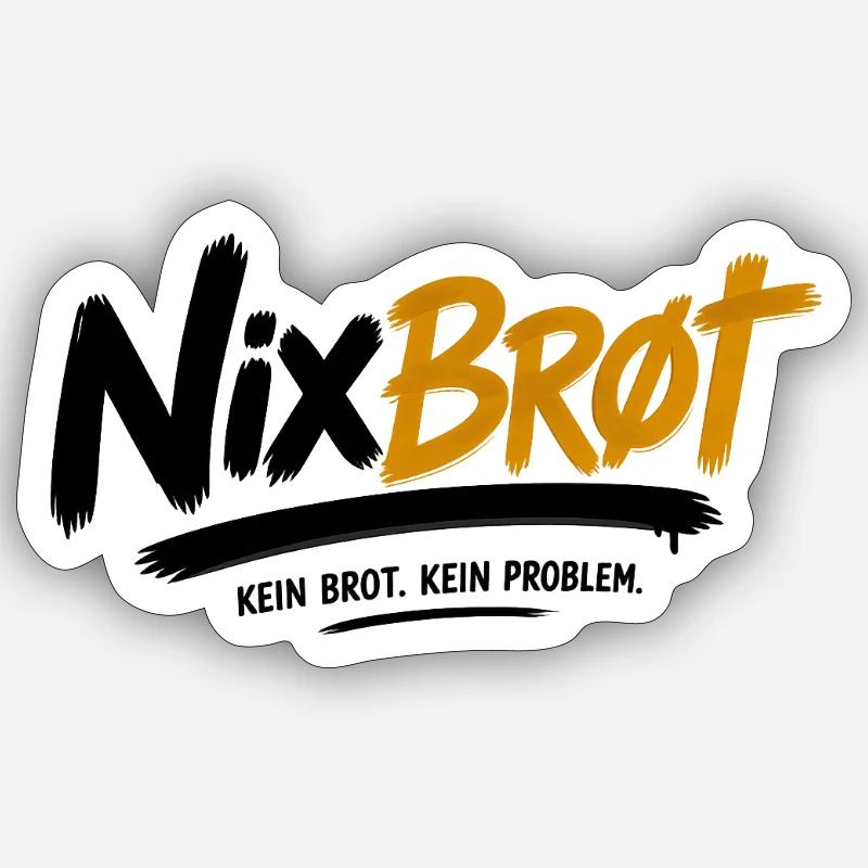 It's all about Nix - Sticker Größe S (10 x 10 cm) - Mattweiß
