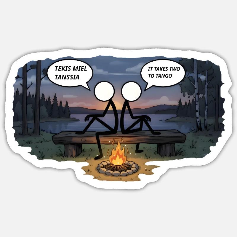 Sticker taille S (10 x 10 cm) - 