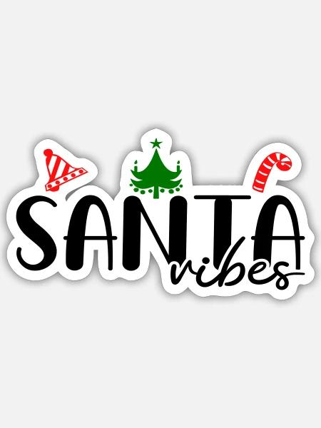 Weihnachtsbaum Zuckerstange Advent - Sticker Größe S (10 x 10 cm) - Mattweiß