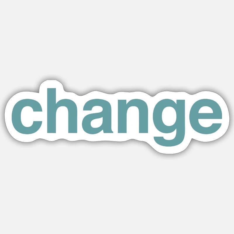 Change Sticker size S (10 x 10 cm)