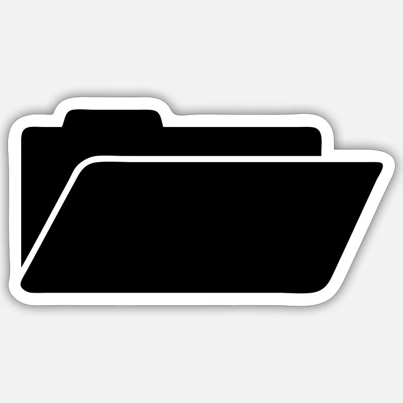 directory - Sticker size S (10 x 10 cm) - white matte