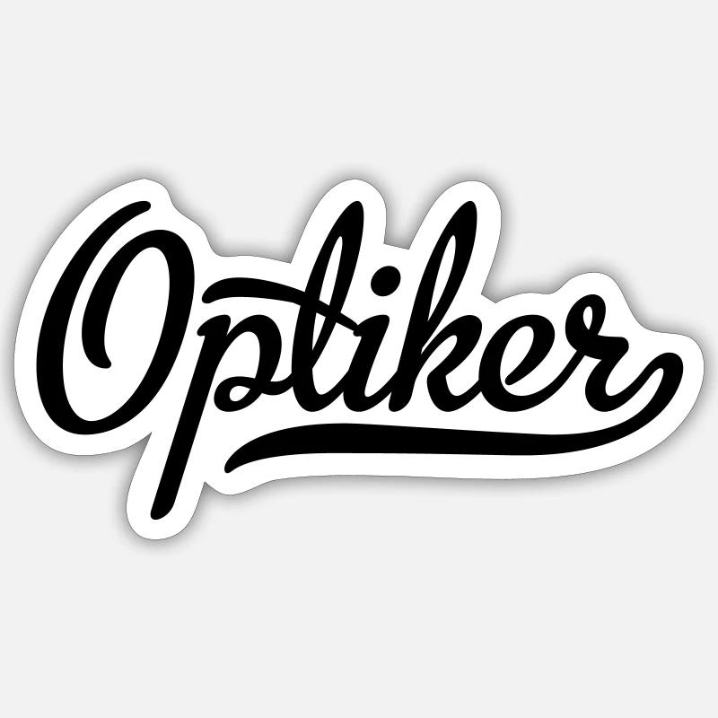 Optiker Sticker Größe S (10 x 10 cm)