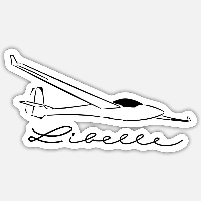 standard libelle winglets Sticker Größe S (10 x 10 cm)