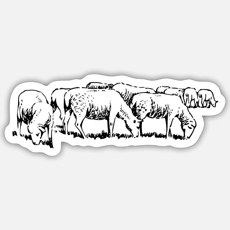 Sticker taille S (10 x 10 cm) - 