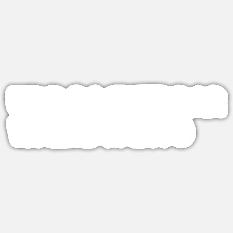 UDP Pakete - Sticker Größe S (10 x 10 cm) - Mattweiß