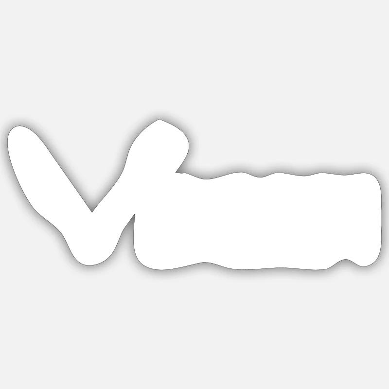 Sticker taille S (10 x 10 cm) - 