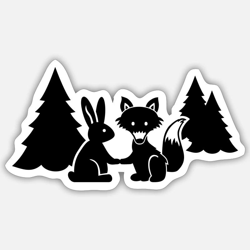 Sticker Größe S (10 x 10 cm) - 