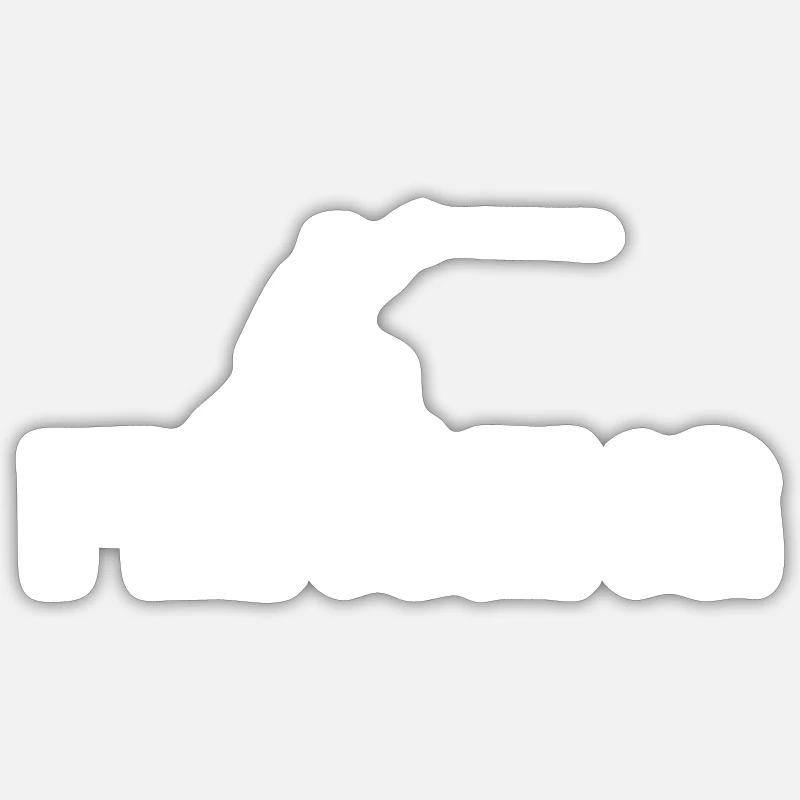 Fencing Sticker size S (10 x 10 cm)