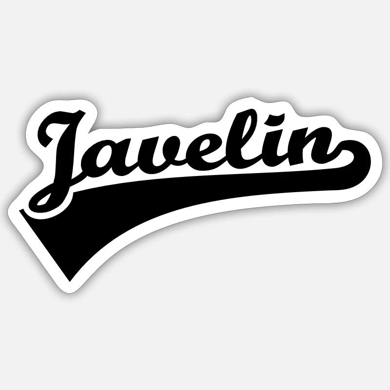 Javelin Sticker size S (10 x 10 cm)