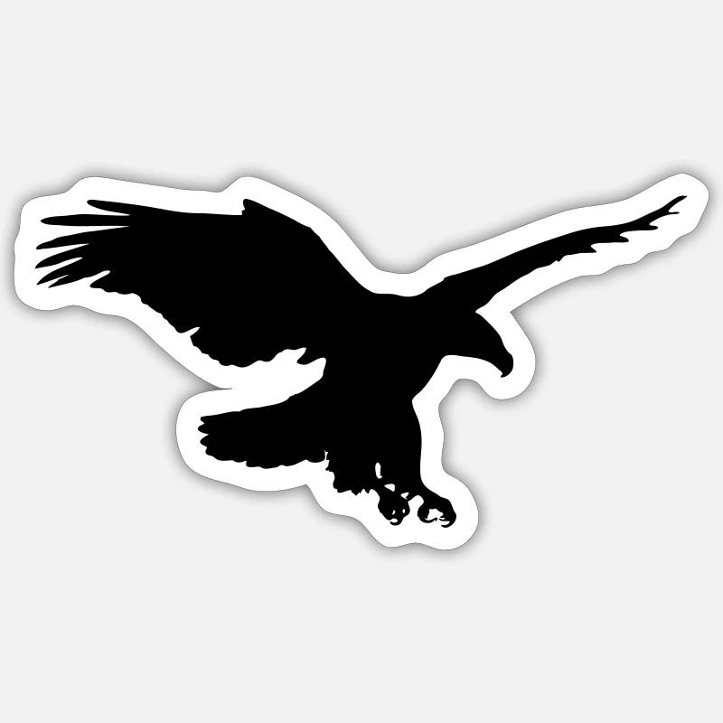 Adler - Eagle Sticker Größe S (10 x 10 cm)