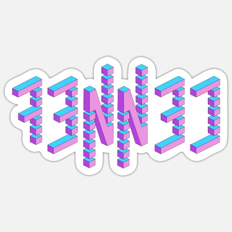Sticker taille S (10 x 10 cm) - 