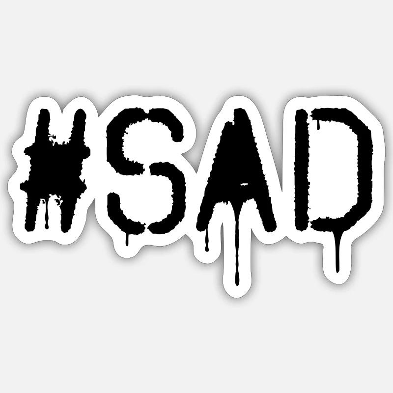 #SAD Sticker size S (10 x 10 cm)