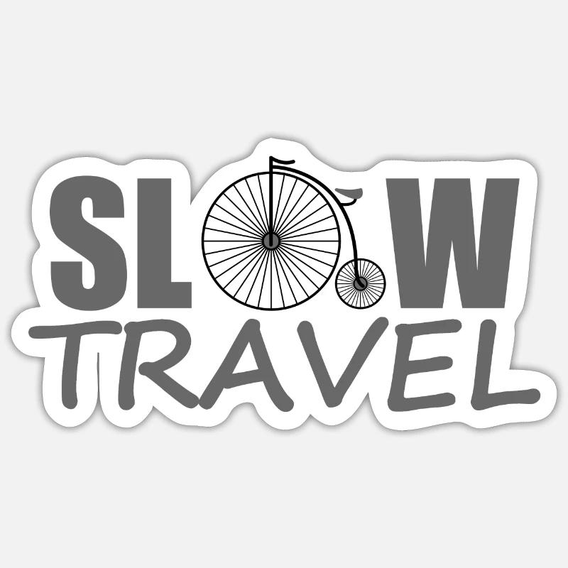 VIAGGIO LENTO Sticker formato S (10 x 10 cm)