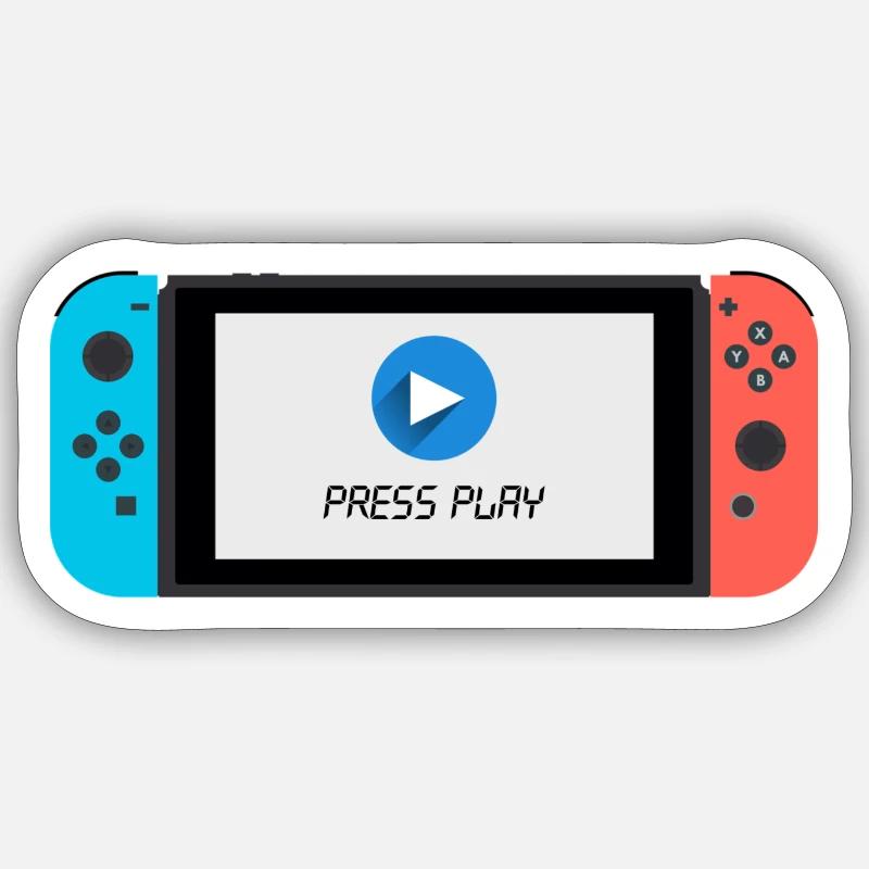 switch Sticker size S (10 x 10 cm)