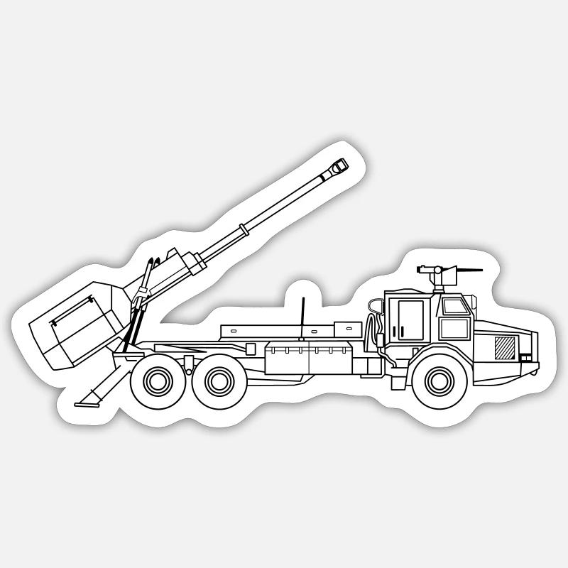 Sticker Größe S (10 x 10 cm) - 
