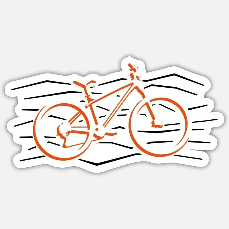 wheel - Sticker size S (10 x 10 cm) - white matte