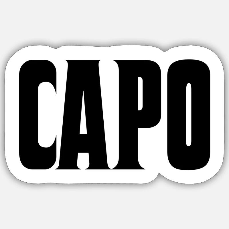 capo Sticker taille S (10 x 10 cm)