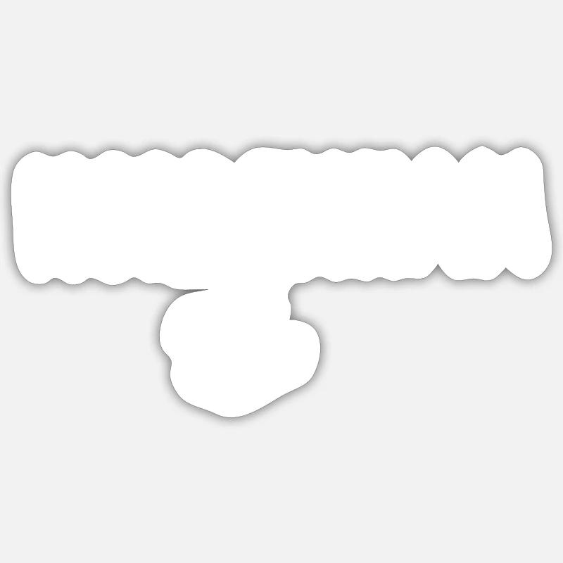 Sticker Größe S (10 x 10 cm) - 