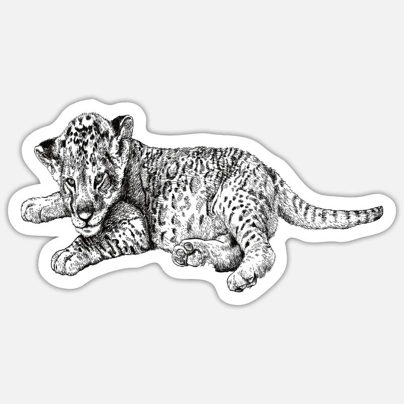 Sticker størrelse S (10 x 10 cm) - 