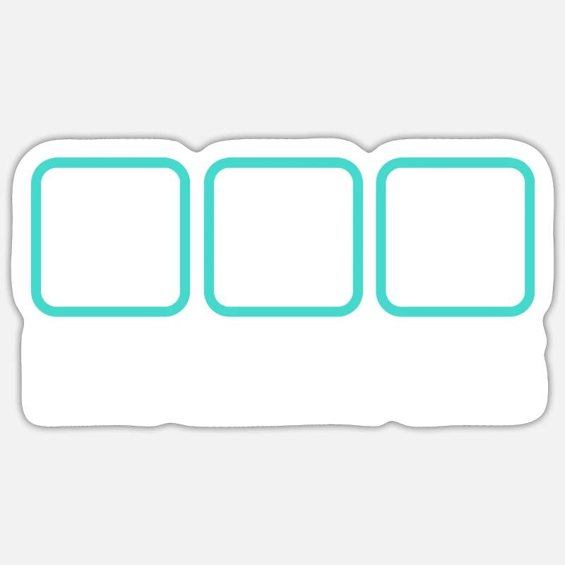 Sticker taille S (10 x 10 cm) - 