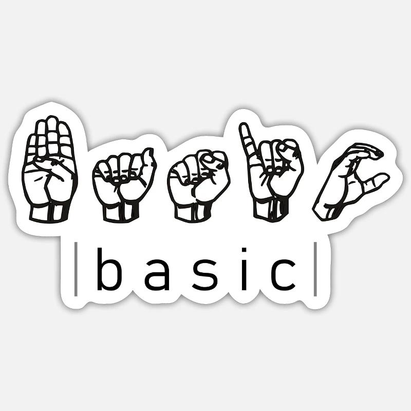 Sticker Größe S (10 x 10 cm) - 