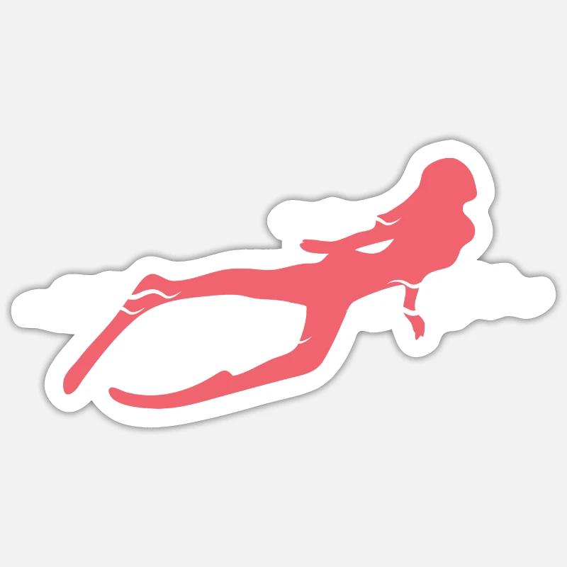 dive Sticker size S (10 x 10 cm)