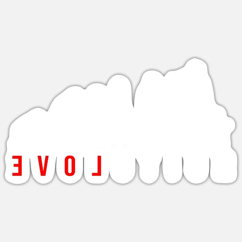 Evolution Vater und Kind Sohn Tochter Geschenk Sticker Größe S (10 x 10 cm)