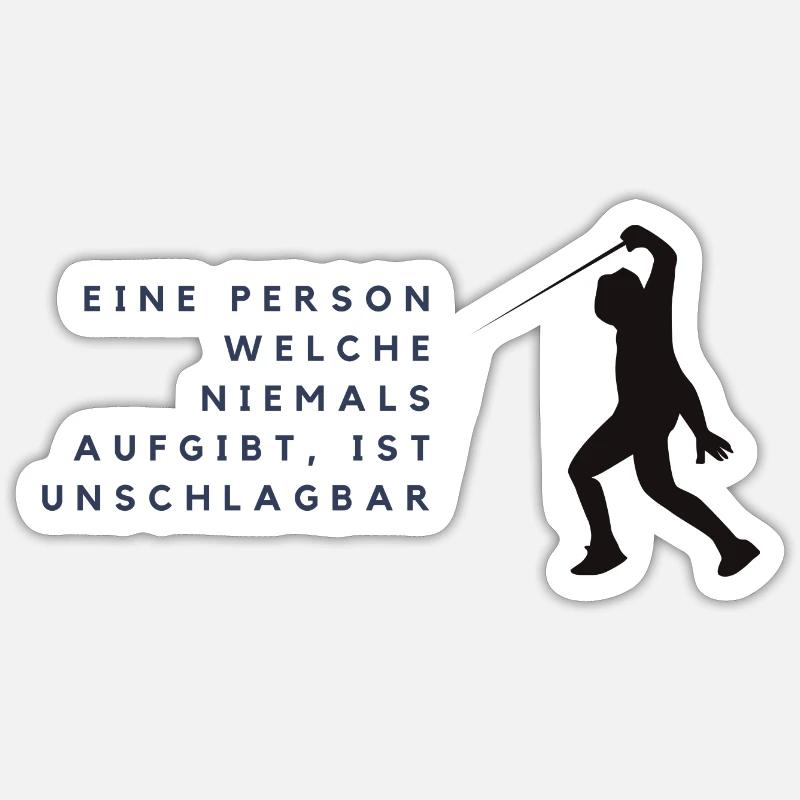 Sticker Größe S (10 x 10 cm) - 
