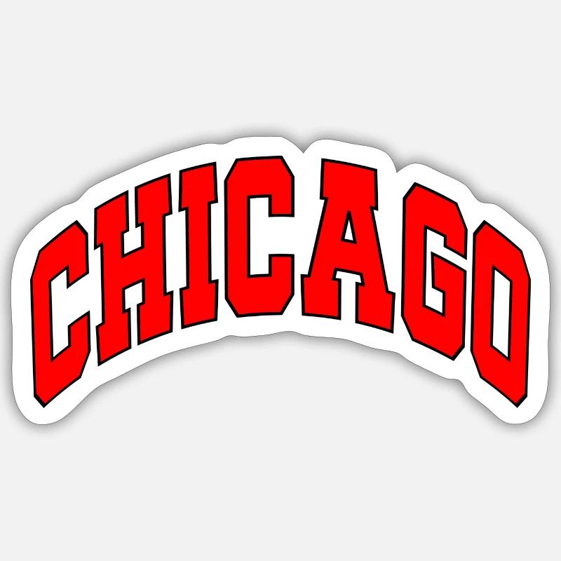 chicago Sticker taille S (10 x 10 cm)