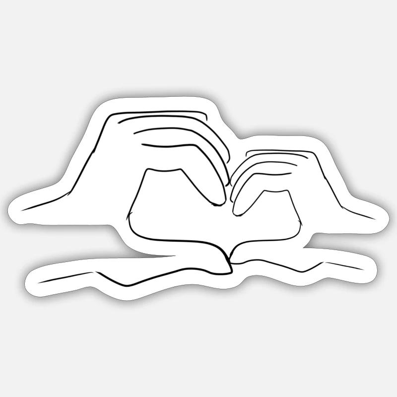 Sticker taille S (10 x 10 cm) - 