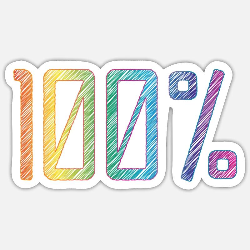 Sticker Größe S (10 x 10 cm) - 