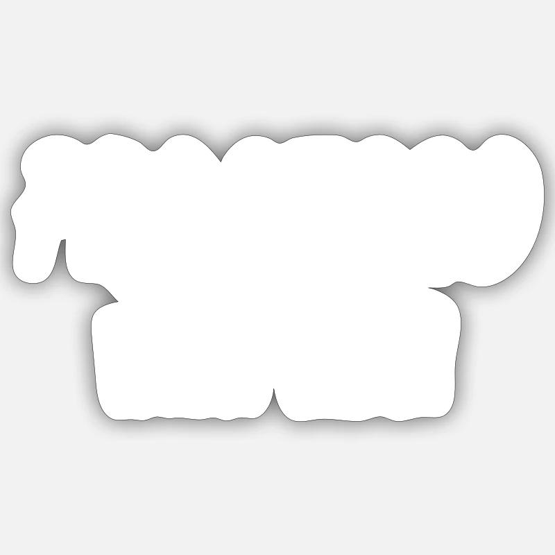 PROSECCO - What else? Sticker Größe S (10 x 10 cm)