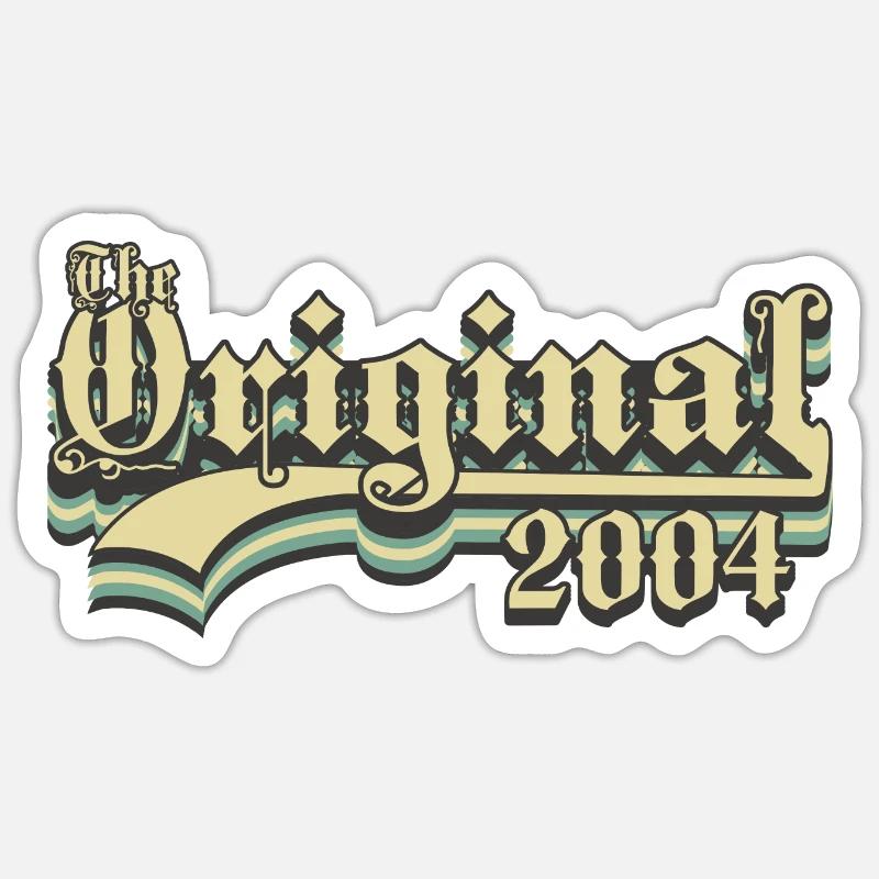 Né en 2004 l’original Sticker taille S (10 x 10 cm)