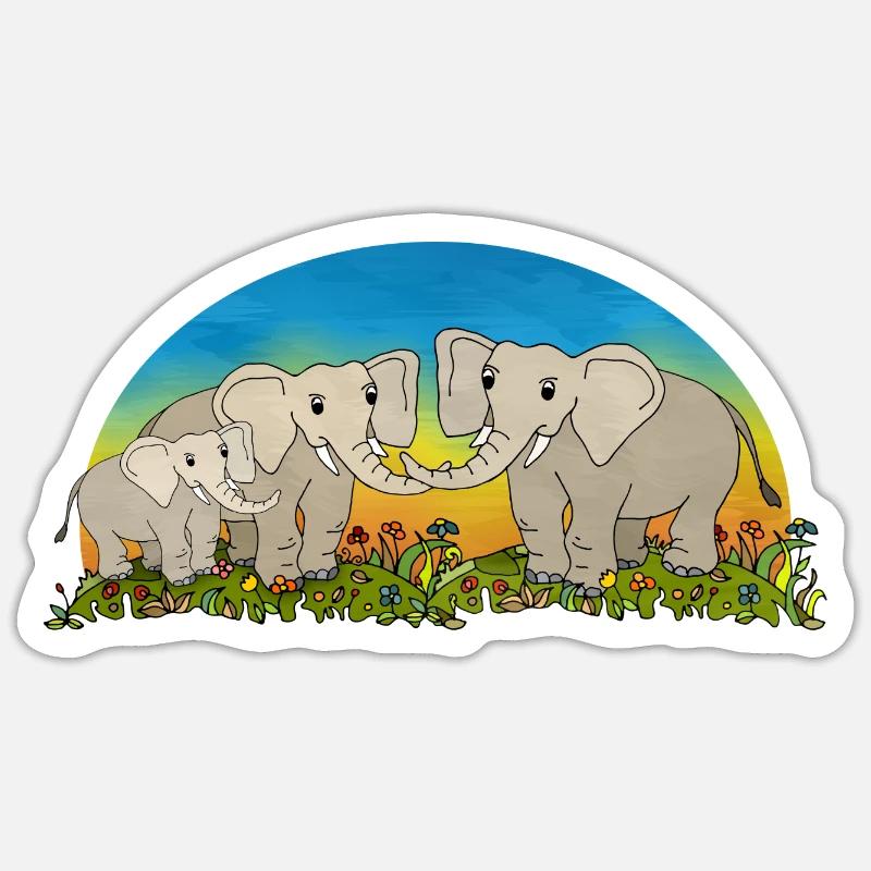 Sticker taille S (10 x 10 cm) - 