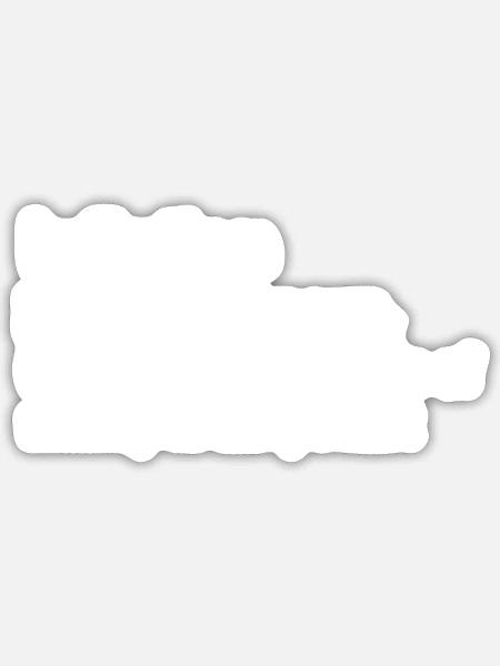 Inflation Definition - Sticker Größe S (10 x 10 cm) - Mattweiß