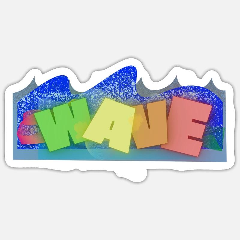 Sticker Größe S (10 x 10 cm) - 