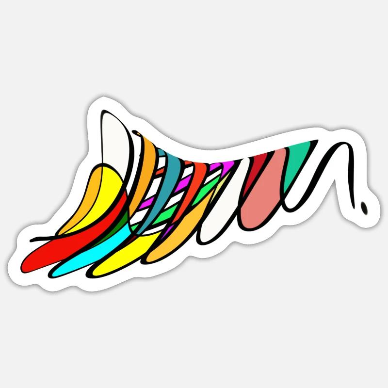 Feeling Good - Sticker size S (10 x 10 cm) - white matte
