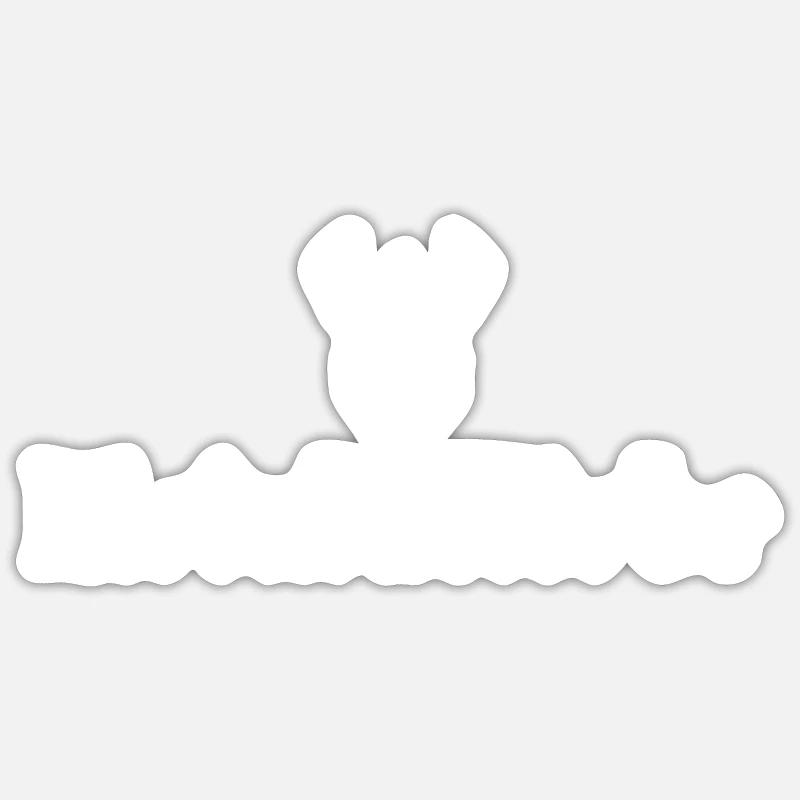 Sticker Größe S (10 x 10 cm) - 