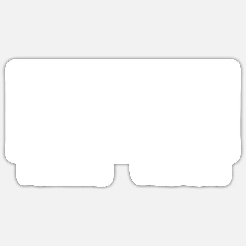 Paramotor fliying - Sticker Größe S (10 x 10 cm) - Mattweiß