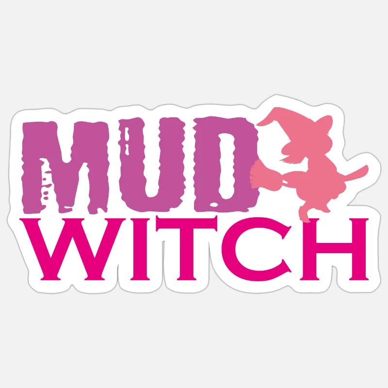 Chemise de course boueuse boue sorcière course d’obstacles ocr Team Sticker taille S (10 x 10 cm)