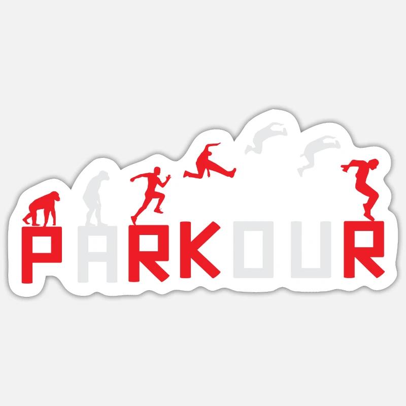 Évolution de la conception des séquences de course Sticker taille S (10 x 10 cm)