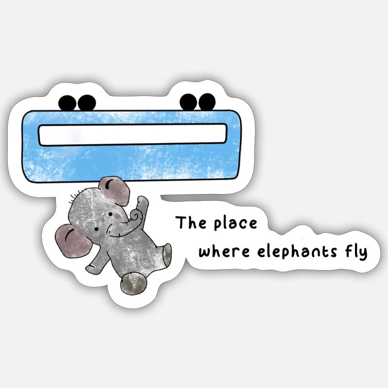 Sticker Größe S (10 x 10 cm) - 