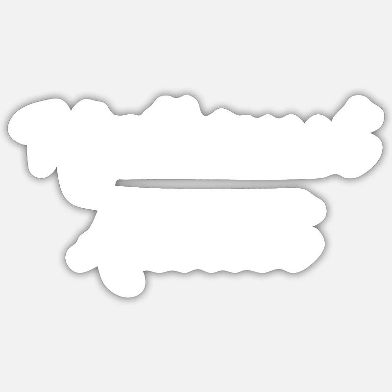 Hipthrust addict legday Sticker size S (10 x 10 cm)