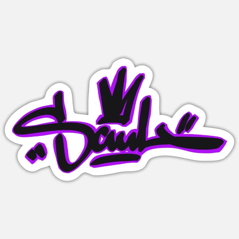 Soul - Schweizer Graffiti-Kleidungsmarke - Sticker Größe S (10 x 10 cm) - Mattweiß