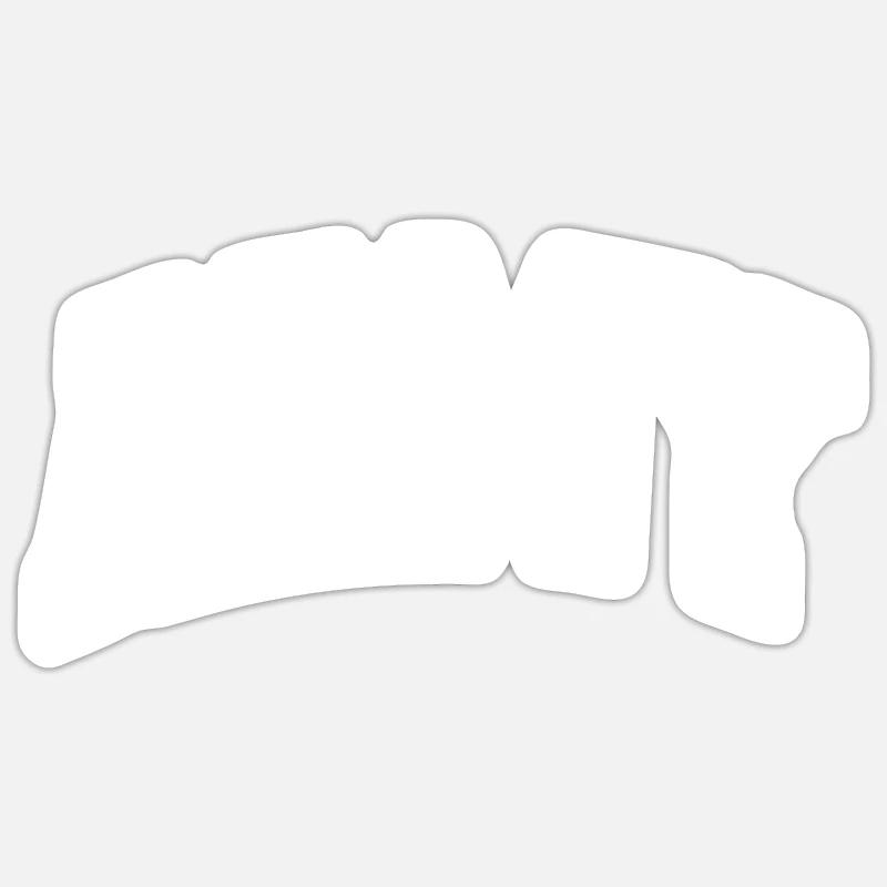 Army - Sticker size S (10 x 10 cm) - white matte