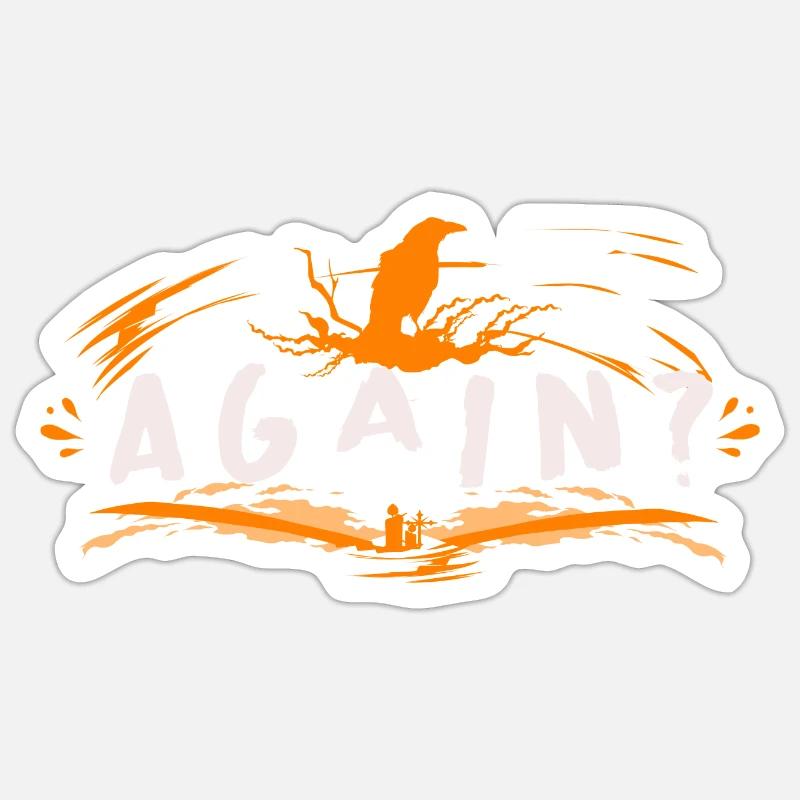 Encore - Sticker taille S (10 x 10 cm) - blanc mat