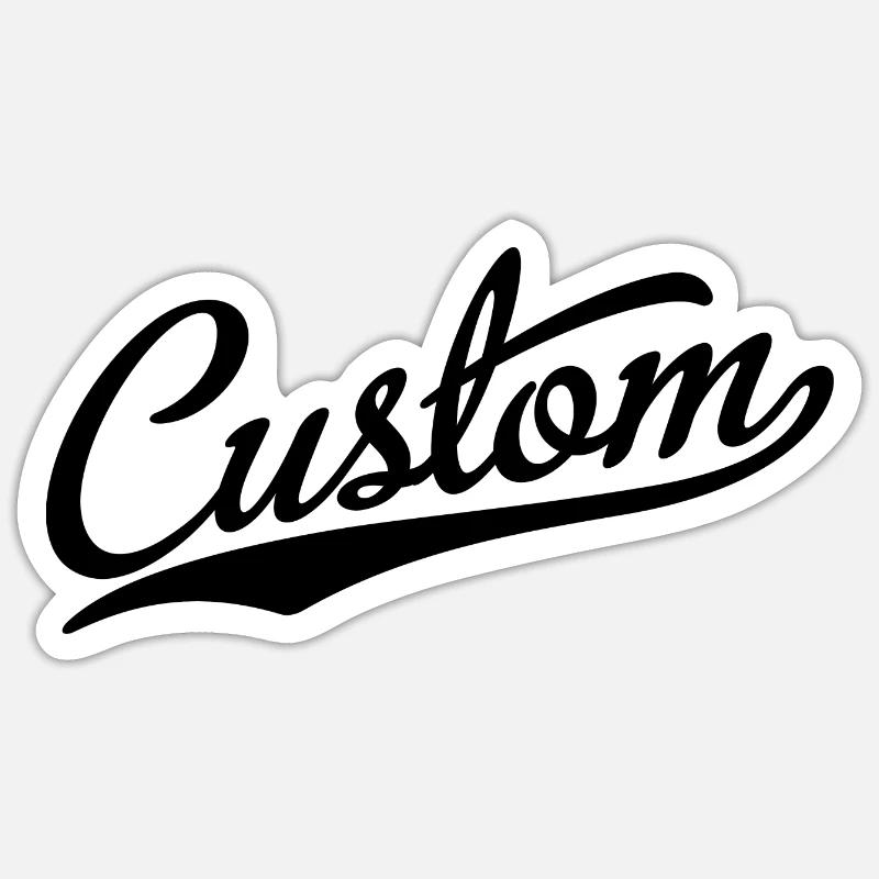 Custom - Sticker size S (10 x 10 cm) - white matte