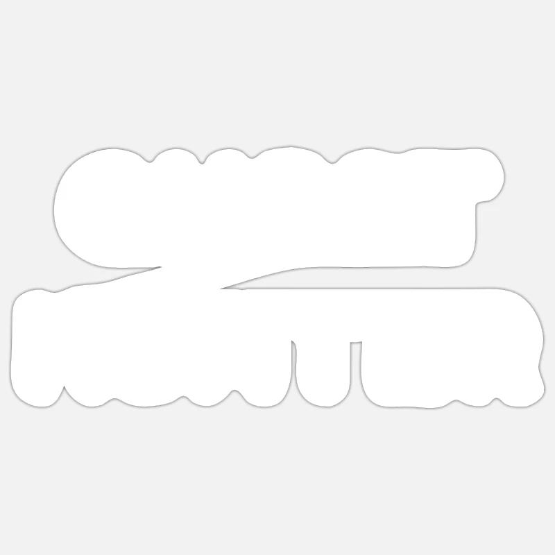 Ghost Hunter - Sticker size S (10 x 10 cm) - white matte