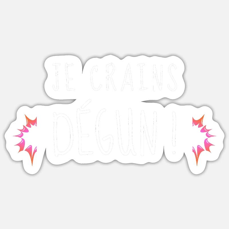 Sticker taille S (10 x 10 cm) - 
